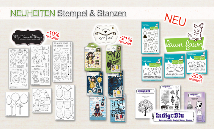 Neuheiten: Stempel & Stanzen