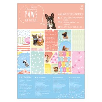 Ultimativer Stanz- & Papierblock A5 - 48 stk. 160g/m² - Paws for Thought