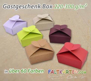 Gastgeschenk Box - Dankeschön-Box - Faltbox