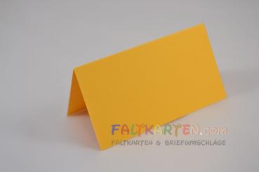 Tischkarte - Platzkarte 9 x 5 cm 240g/m² in altgold