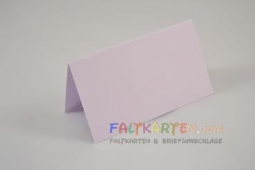 Tischkarte - Platzkarte 9 x 5 cm 240g/m² in pastell-lila