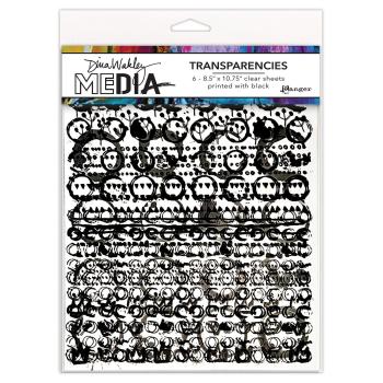 Ranger - Media Transparentpapier 8,5x10,75 Inch "Pattern Play Set 2" 6 Bogen