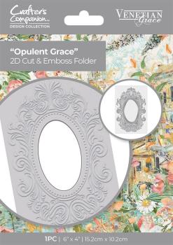 Crafters Companion - Schneide & Prägefolder "Opulent Grace" Cut & Emboss Folder