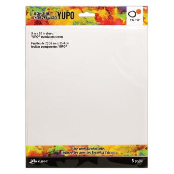 Ranger - Yupo Papier 20,32x25,4 cm "Transparent" 5 Bogen