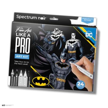 Spectrum Noir - Alkohoholmarker "Batman" Fan-Art Like a Pro Art Kit 