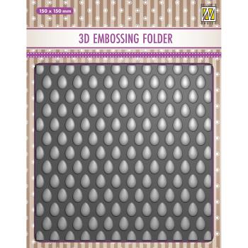 Nellie Snellen - Prägefolder "Eggs" 3D Embossing Folder 