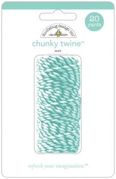 Doodlebug Design - Garn "Mint - Weiss" Chunky Twine 20m