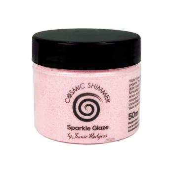 Cosmic Shimmer - Glitzer Lack "Blushing Rosedust" Sparkle Glaze 50ml
