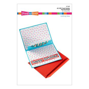 Stampendous - Stanzschablone "A2 Gift Card Holder and Envelope" Dies