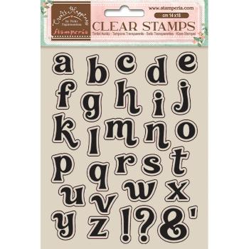 Stamperia - Stempelset "Create Happiness Alphabet" Clear Stamps
