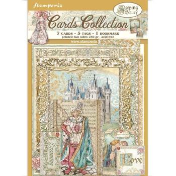 Stamperia - Stanzteile "Sleeping Beauty" Cards Collection