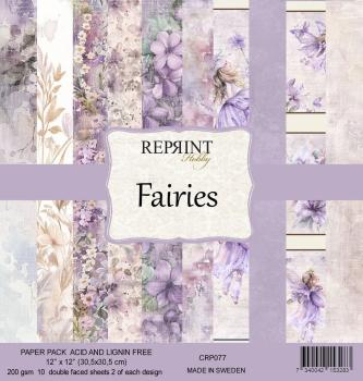 Reprint - Designpapier "Fairies" Paper Pack 12x12 Inch - 10 Bogen