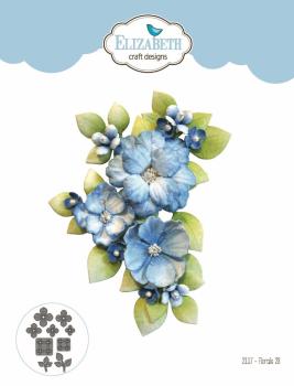 Elizabeth Craft Designs - Stanzschalone "Florals 28" Dies