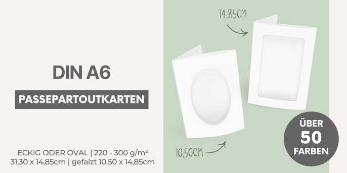 DIN A6 (14,85 x 10,5cm)