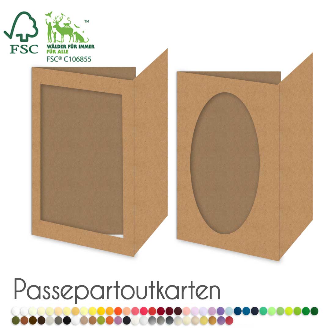 Passepartoutkarten