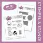 Preview: Kulricke Stempel & Stanze Set "Osterlichter klein"