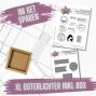 Preview: Kulricke Stempel & Stanze Set "Osterlichter groß"