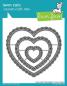 Preview: Lawn Fawn Craft Die - Lacy Heart Stackables
