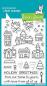 Preview: Lawn Fawn Stempelset "Winter Village" Clear Stamp