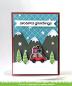 Preview: Lawn Fawn Stempelset "Home For The Holidays" Clear Stamp