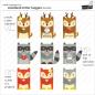 Preview: Lawn Fawn Craft Die - Woodland Critter Huggers