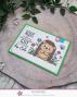 Preview: Kulricke Stempelset "Igel im Blumenbeet"  A7 Clear Stamp