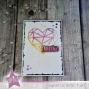 Preview: Kulricke Stanzschablone "Geometrie Herz" Craft Die | Stanze
