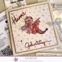 Preview: Kulricke Stempel "Drachenstark" Clear Stamp