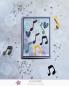 Preview: Kulricke Stanzschablone "Musiknoten" Craft Die 