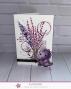 Preview: Kulricke Hintergrundstempel" Lavendel Hintergrund" A7 Clear Stamp