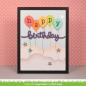 Preview: Lawn Fawn Stempelset "Big Scripty Words" Clear Stamp