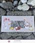 Preview: Kulricke Stanzschablone "Danke Insert mit Aufleger" Craft Die