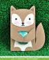 Preview: Lawn Fawn Craft Die - Woodland Critter Huggers