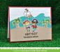 Preview: Lawn Fawn Stempelset "Ahoy, Matey" Clear Stamp