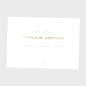 Preview: Metallicposter "Koordinaten" | Goldposter | Familienposter | Personalisiertes Poster | Wanddeko