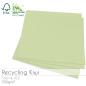Cardstock "Recycling" 12"x12"  250g/m² (30,5 x 30,5cm) in recycling kiwi