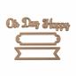 Preview: Spellbinders Stempel & Stanzset "Oh Happy Day"