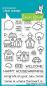 Preview: Lawn Fawn Stempelset "Happy Village" Clear Stamp