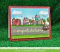 Preview: Lawn Fawn Stempelset "Happy Village" Clear Stamp