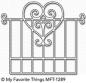 Preview: My Favorite Things Die-namics "Garden Gate" | Stanzschablone | Stanze | Craft Die