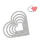 Preview: Sizzix Framelits Craft Die-Set - Hearts