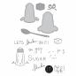 Preview: Spellbinders Stempel & Stanzset "Shake It Up"