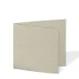 Doppelkarte - Faltkarte quadratisch 15x15cm, 300g/m² in Graskarton
