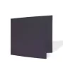 Preview: Doppelkarte - Faltkarte quadratisch 15x15cm, 220g/m² in kraft saphirblau