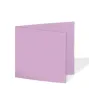 Preview: Doppelkarte - Faltkarte 10x10cm, 220g/m² in lavendel