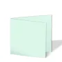 Doppelkarte - Faltkarte quadratisch 15x15cm, 210g/m² in struktur pfefferminz