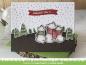 Preview: Lawn Fawn Craft Die - Snowfall Backdrop: Landscape