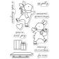 Preview: Memory Box Stempelset "Be Jolly" Clear Stamp