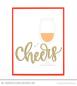 Preview: My Favorite Things Die-namics "Wine Glass Shaker Window & Frame" | Stanzschablone | Stanze | Craft Die