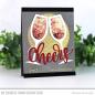 Preview: My Favorite Things Die-namics "Wine Glass Shaker Window & Frame" | Stanzschablone | Stanze | Craft Die